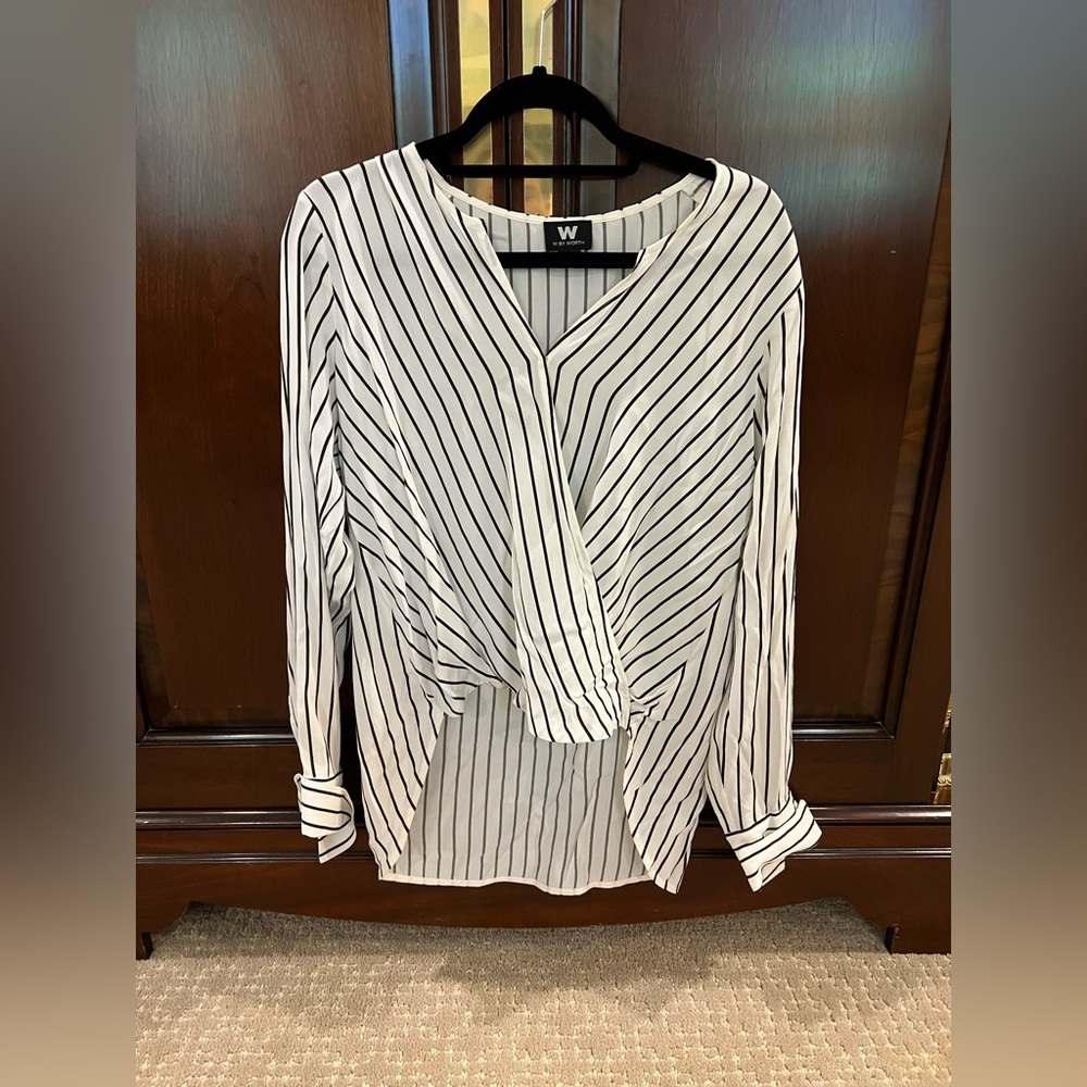 W by Worth striped blouse